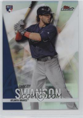 2017 Topps Finest - [Base] - Refractor #32 - Dansby Swanson