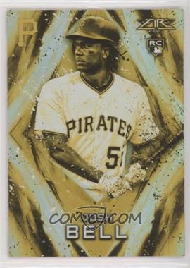 2017 Topps Fire - [Base] - Gold Minted #161 - Josh Bell