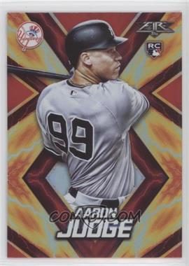 2017 Topps Fire - [Base] - Red Flame #62 - Aaron Judge