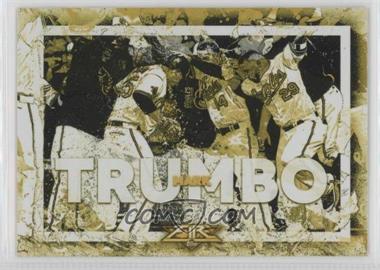 2017 Topps Fire - Walk it Off - Gold Minted #WO-11 - Mark Trumbo