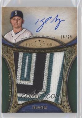 2017 Topps Five Star - Autographed Jumbo Patch - Gold #FAJP-KSE - Kyle Seager /25