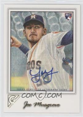 2017 Topps Gallery - [Base] - Autographs #108 - Joe Musgrove