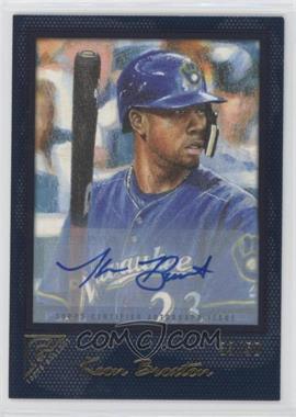 2017 Topps Gallery - [Base] - Blue Autographs #112 - Keon Broxton /50