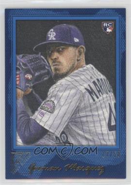 2017 Topps Gallery - [Base] - Blue #64 - German Marquez /50