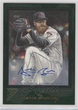 2017 Topps Gallery - [Base] - Green Autographs #6 - Archie Bradley /99