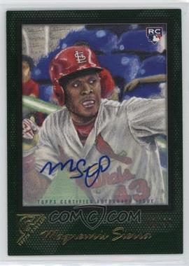 2017 Topps Gallery - [Base] - Green Autographs #81 - Magneuris Sierra /99