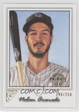 2017 Topps Gallery - [Base] - Private Issue #130 - Nolan Arenado /250