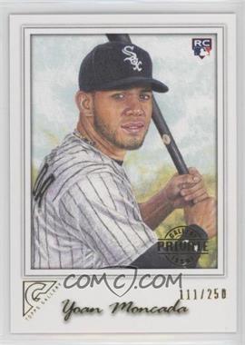 2017 Topps Gallery - [Base] - Private Issue #15 - Yoan Moncada /250