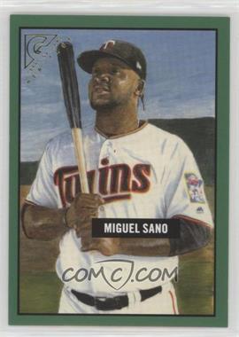 2017 Topps Gallery - Heritage - Green #18 - Miguel Sano /250