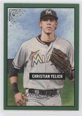 2017 Topps Gallery - Heritage - Green #32 - Christian Yelich /250