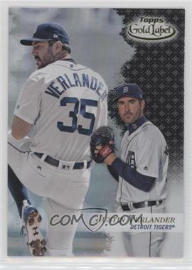 2017 Topps Gold Label - [Base] - Class 1 Black #30 - Justin Verlander