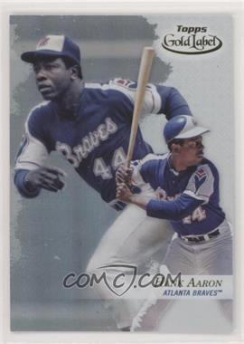 2017 Topps Gold Label - [Base] - Class 3 #91 - Hank Aaron