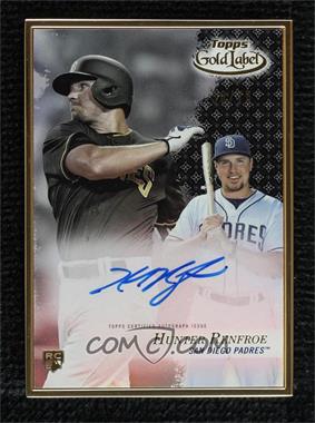 2017 Topps Gold Label - Gold Framed Autographs - Black #FA-HR - Hunter Renfroe /75