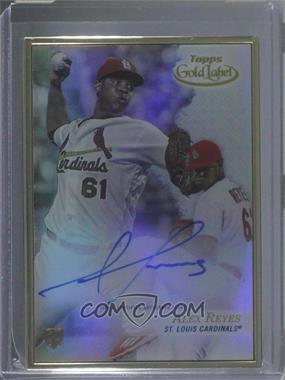 2017 Topps Gold Label - Gold Framed Autographs #FA-ARE - Alex Reyes