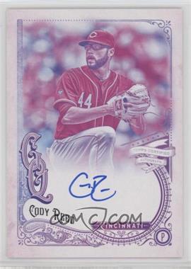2017 Topps Gypsy Queen - Autographs - Missing Black Plate #GQA-CRE - Cody Reed