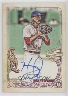 2017 Topps Gypsy Queen - Autographs - Missing Nameplate #GQA-HO - Henry Owens /35