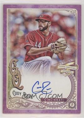 2017 Topps Gypsy Queen - Autographs - Purple #GQA-CRE - Cody Reed /150