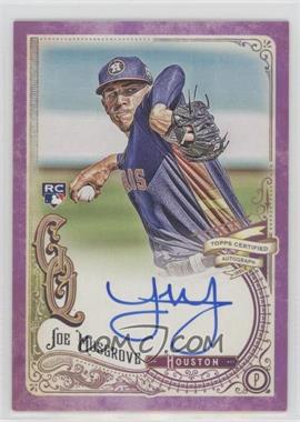 2017 Topps Gypsy Queen - Autographs - Purple #GQA-JMU - Joe Musgrove /150