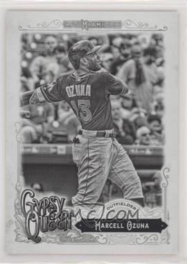 2017 Topps Gypsy Queen - [Base] - Black & White #191 - Marcell Ozuna /50