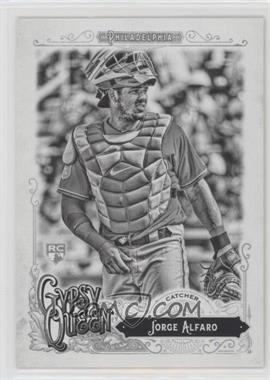 2017 Topps Gypsy Queen - [Base] - Black & White #4 - Jorge Alfaro /50