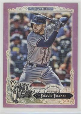 2017 Topps Gypsy Queen - [Base] - Purple #111 - Freddie Freeman /250