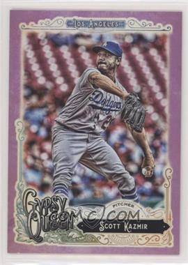 2017 Topps Gypsy Queen - [Base] - Purple #76 - Scott Kazmir /250