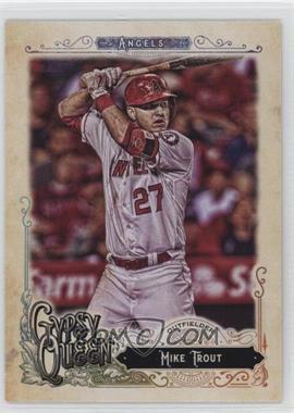 2017 Topps Gypsy Queen - [Base] #200.4 - Gum Ad Back Variation - Mike Trout
