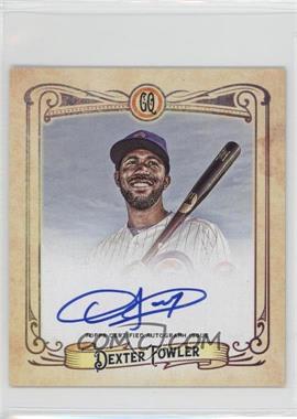 2017 Topps Gypsy Queen - Chewing Gum Mini Autographs #CGMA-DF - Dexter Fowler