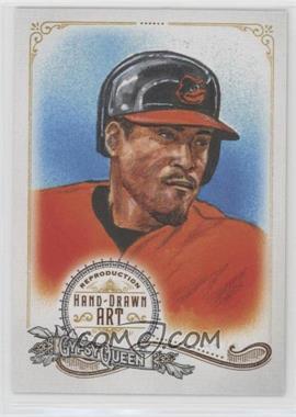 2017 Topps Gypsy Queen - Portrait Art - Reproductions #GQAR-AJ1 - Adam Jones [Noted]