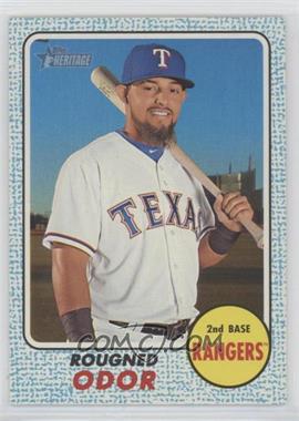 2017 Topps Heritage - [Base] - Blue Border #17 - Rougned Odor /50