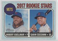 Rookie Stars - Robert Gsellman, Gavin Cecchini #/50