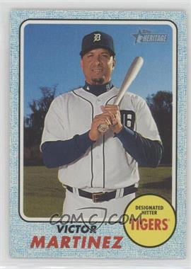 2017 Topps Heritage - [Base] - Blue Border #251 - Victor Martinez /50