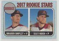 Rookie Stars - Braden Shipley, Matt Koch #/50