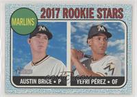 Rookie Stars - Austin Brice, Yefri Pérez #/50