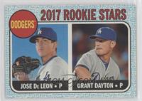 Rookie Stars - Jose De Leon, Grant Dayton #/50