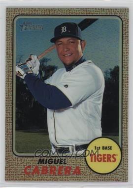 2017 Topps Heritage - [Base] - Chrome Refractor #THC-418 - Miguel Cabrera /568