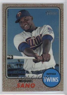2017 Topps Heritage - [Base] - Chrome Refractor #THC-436 - Miguel Sano /568