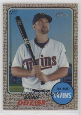 2017 Topps Heritage - [Base] - Chrome Refractor #THC-465 - Brian Dozier /568