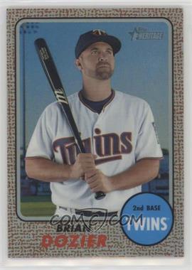 2017 Topps Heritage - [Base] - Chrome Refractor #THC-465 - Brian Dozier /568