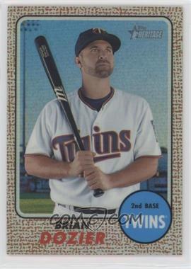 2017 Topps Heritage - [Base] - Chrome Refractor #THC-465 - Brian Dozier /568