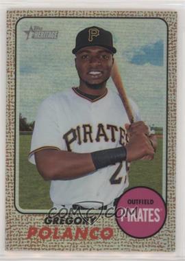 2017 Topps Heritage - [Base] - Chrome Refractor #THC-467 - Gregory Polanco /568