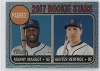 Rookie Stars - Manny Margot, Hunter Renfroe #/68