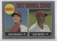Rookie Stars - Luke Weaver, Alex Reyes