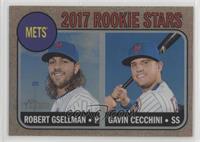 Rookie Stars - Robert Gsellman, Gavin Cecchini #/568