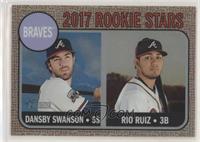 Rookie Stars - Dansby Swanson, Rio Ruiz #/568