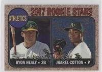 Rookie Stars - Ryon Healy, Jharel Cotton #/999