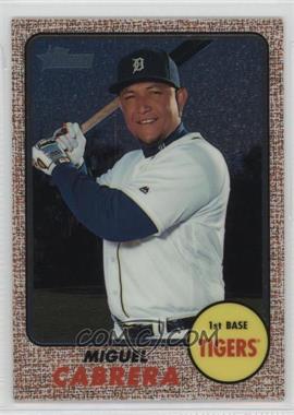 2017 Topps Heritage - [Base] - Chrome #THC-418 - Miguel Cabrera /999