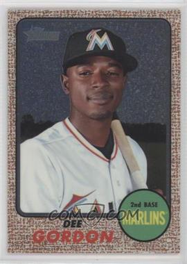 2017 Topps Heritage - [Base] - Chrome #THC-447 - Dee Gordon /999