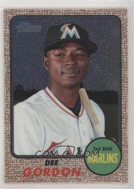 2017 Topps Heritage - [Base] - Chrome #THC-447 - Dee Gordon /999