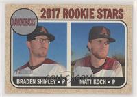 Rookie Stars - Braden Shipley, Matt Koch #/5